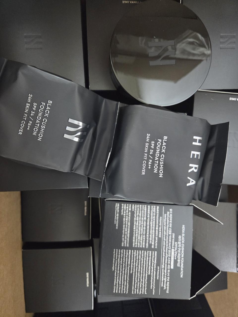 헤라 블랙쿠션 디럭스 50개