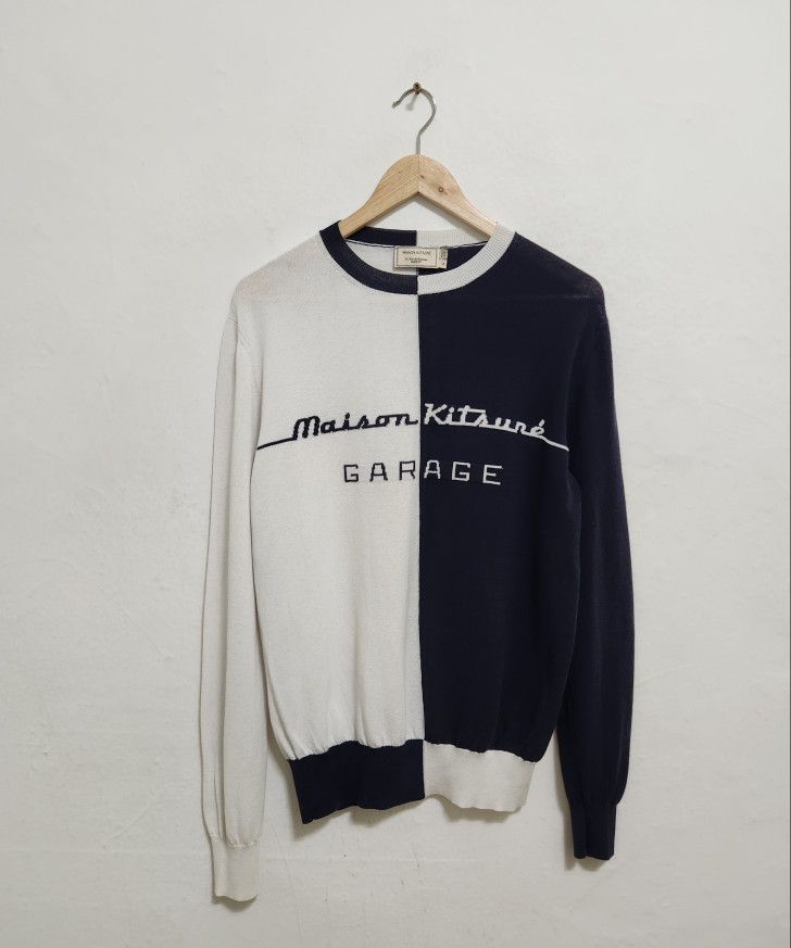 [메종키츠네] 90 55 여 니트