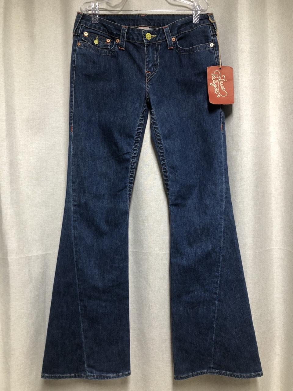 (새상품) 트루릴리전 Joey 플레어 데님 (W32)