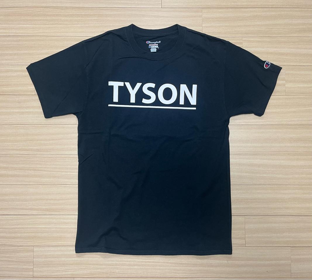 [M] 챔피온 릴리즘프로덕트 타이슨 복싱 반팔 티셔츠 블랙