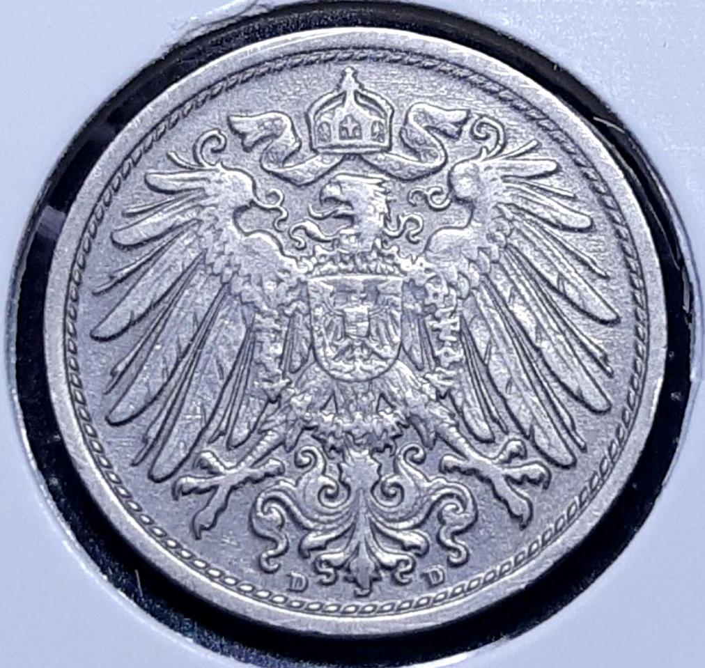 독일 1908년 10페닝.외국주화 주화 화폐 동전
