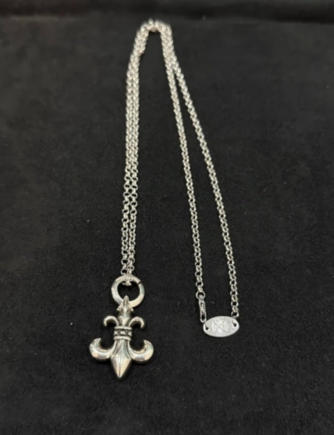 크롬하츠 은 목걸이