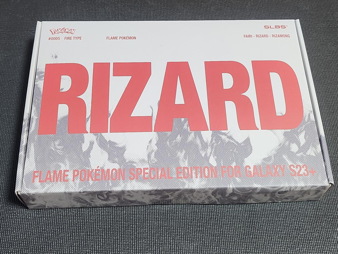 SLBS 삼성 갤럭시 S23+ 포켓몬 리자몽 한정판 박스 밀봉 신품