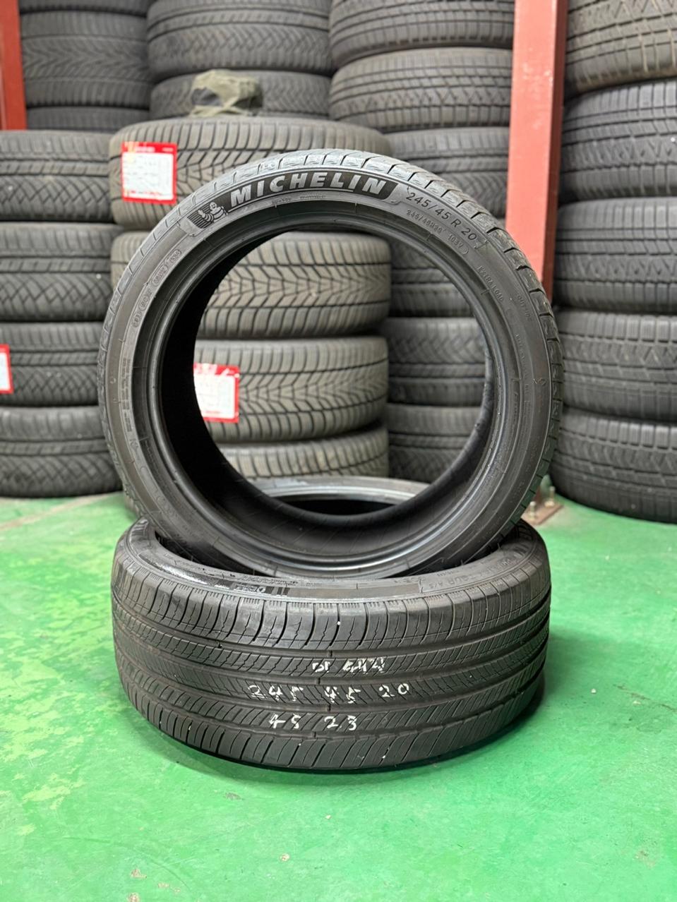 2454520 245 45 20미쉐린 프라이머시 투어 올시즌 중고타이어