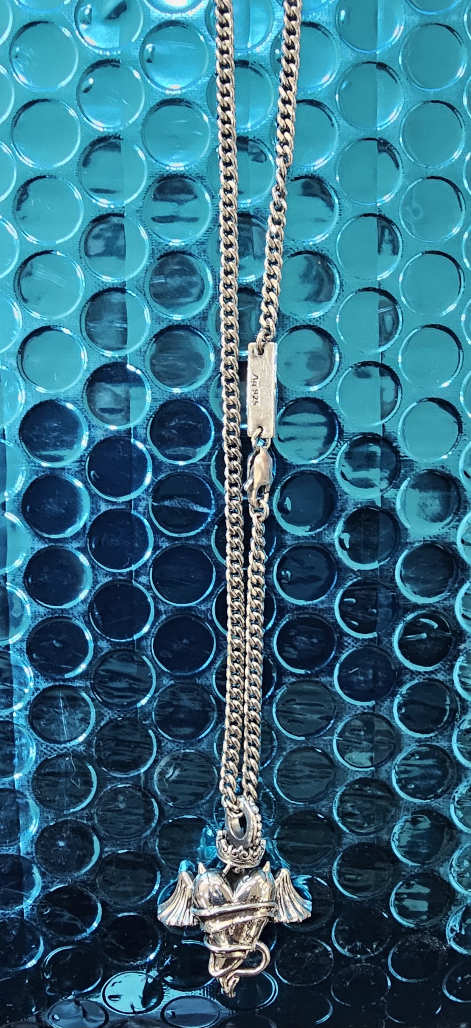 레페토 하트 펜던트(925.은) 목걸이