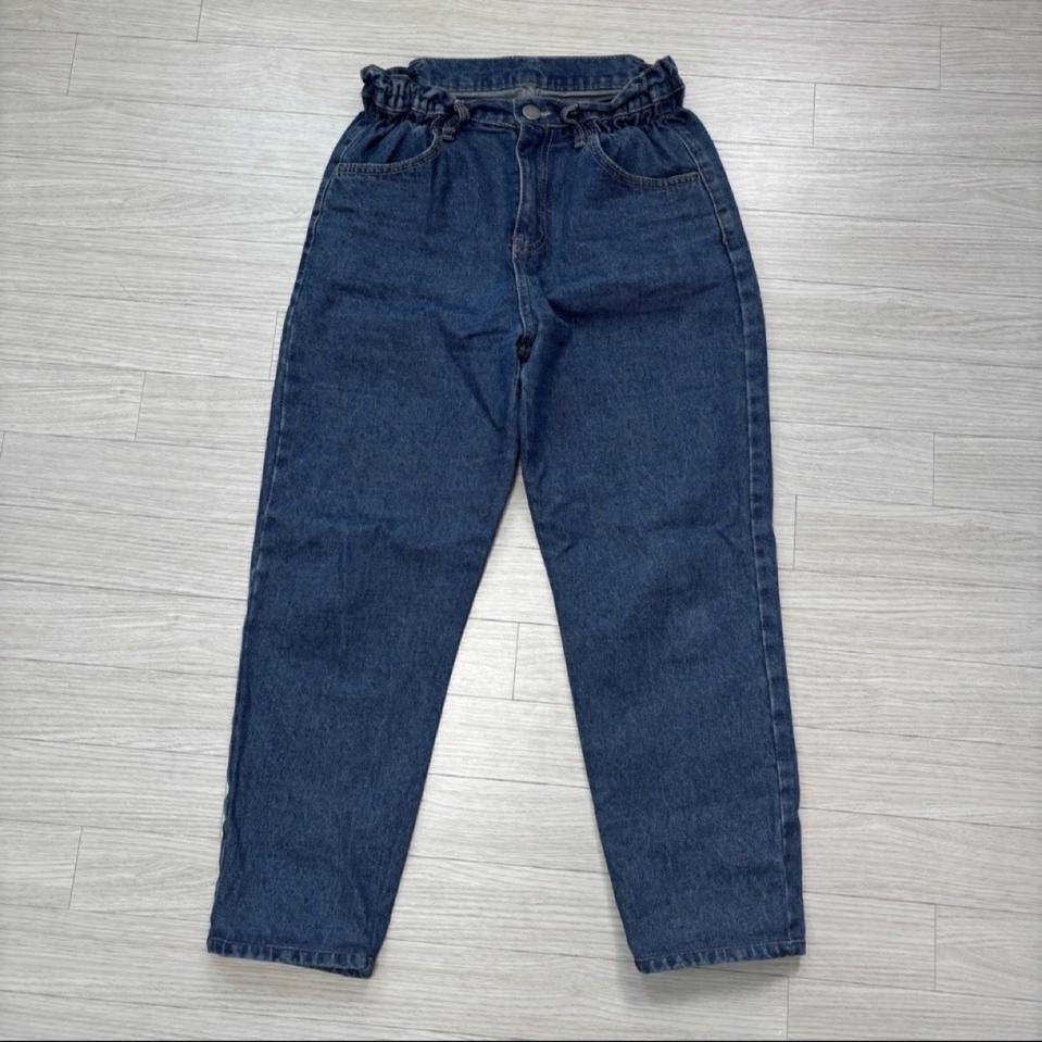 진청 밴딩 배기팬츠 55