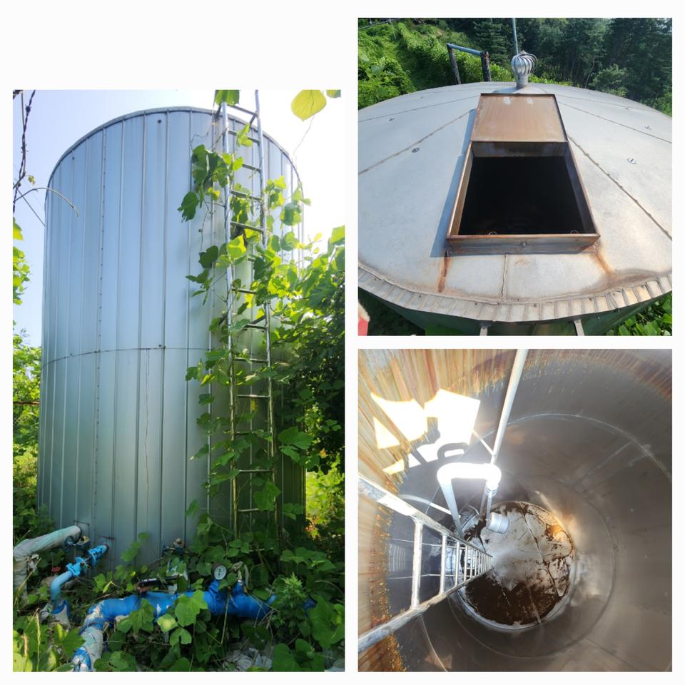 중고스텐물탱크 50톤스텐물탱크