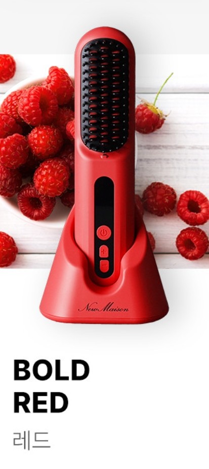 뉴메이슨 고데기 새상품 색상 : 레드