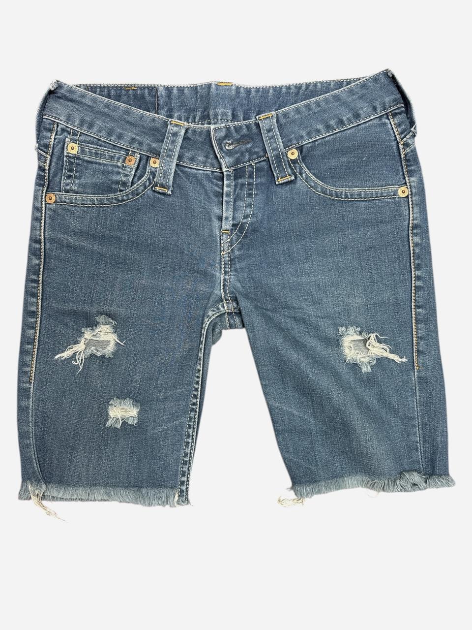 리바이스 1921 디스트로이드 데님 반바지 W73 L82