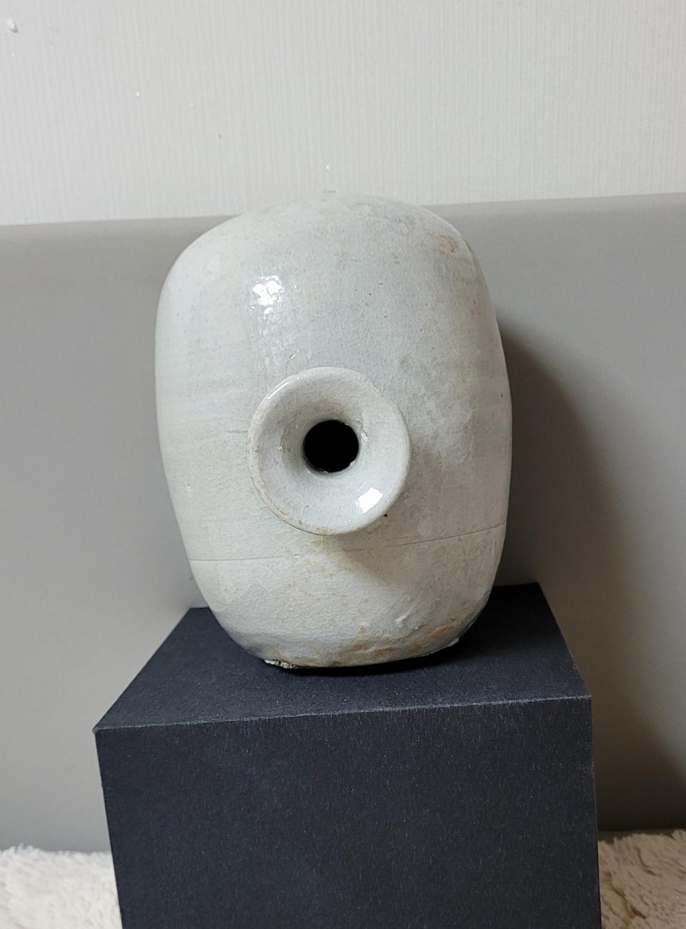 15세기 장군병 순백자 골동품