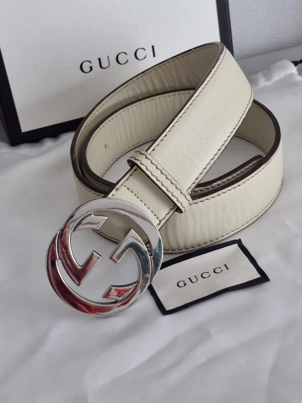 구찌 인터로킹 벨트 85 정품