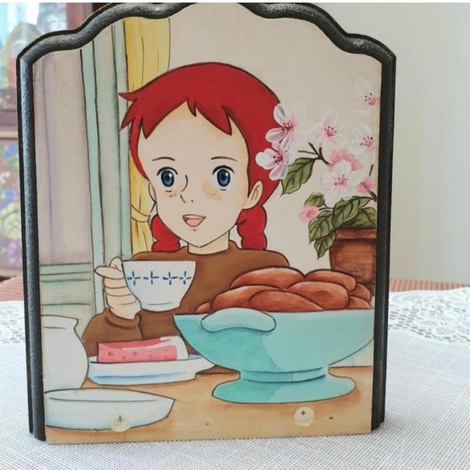 빨간머리앤 휴지꽂이