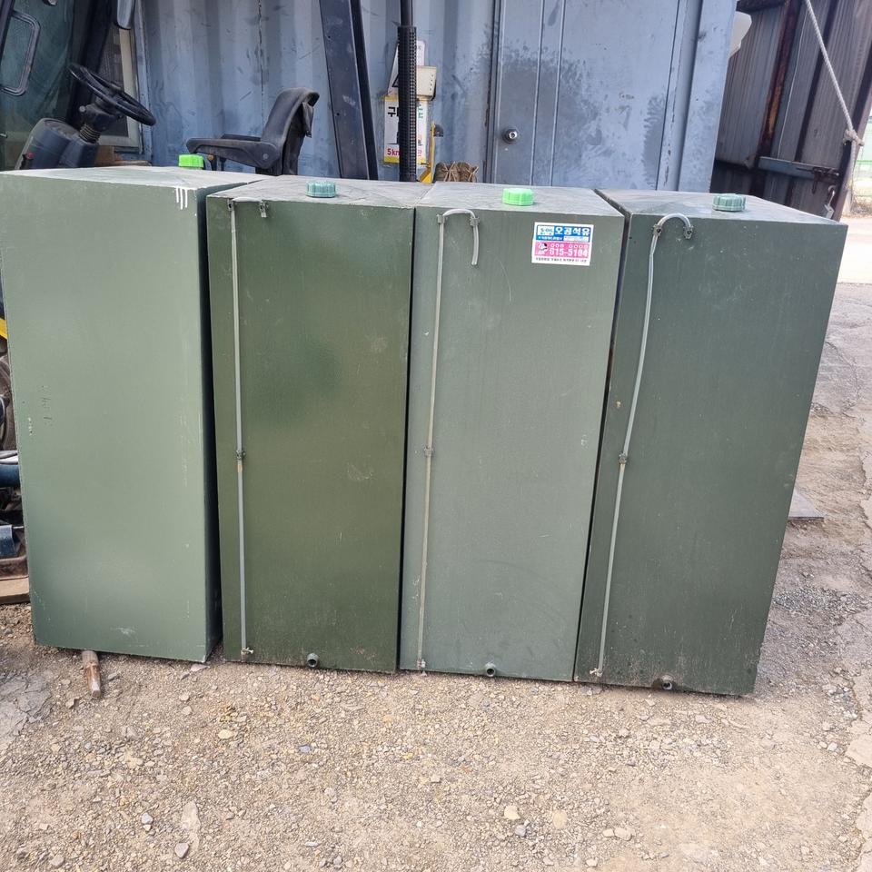 [중고기름통] 400L 2드럼 기름통 기름보일러 기름통