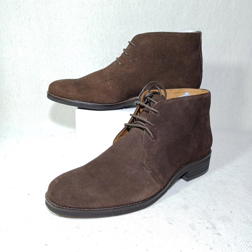 (신품급)엘칸토 더브라운 스웨이드 처커 부츠 270mm