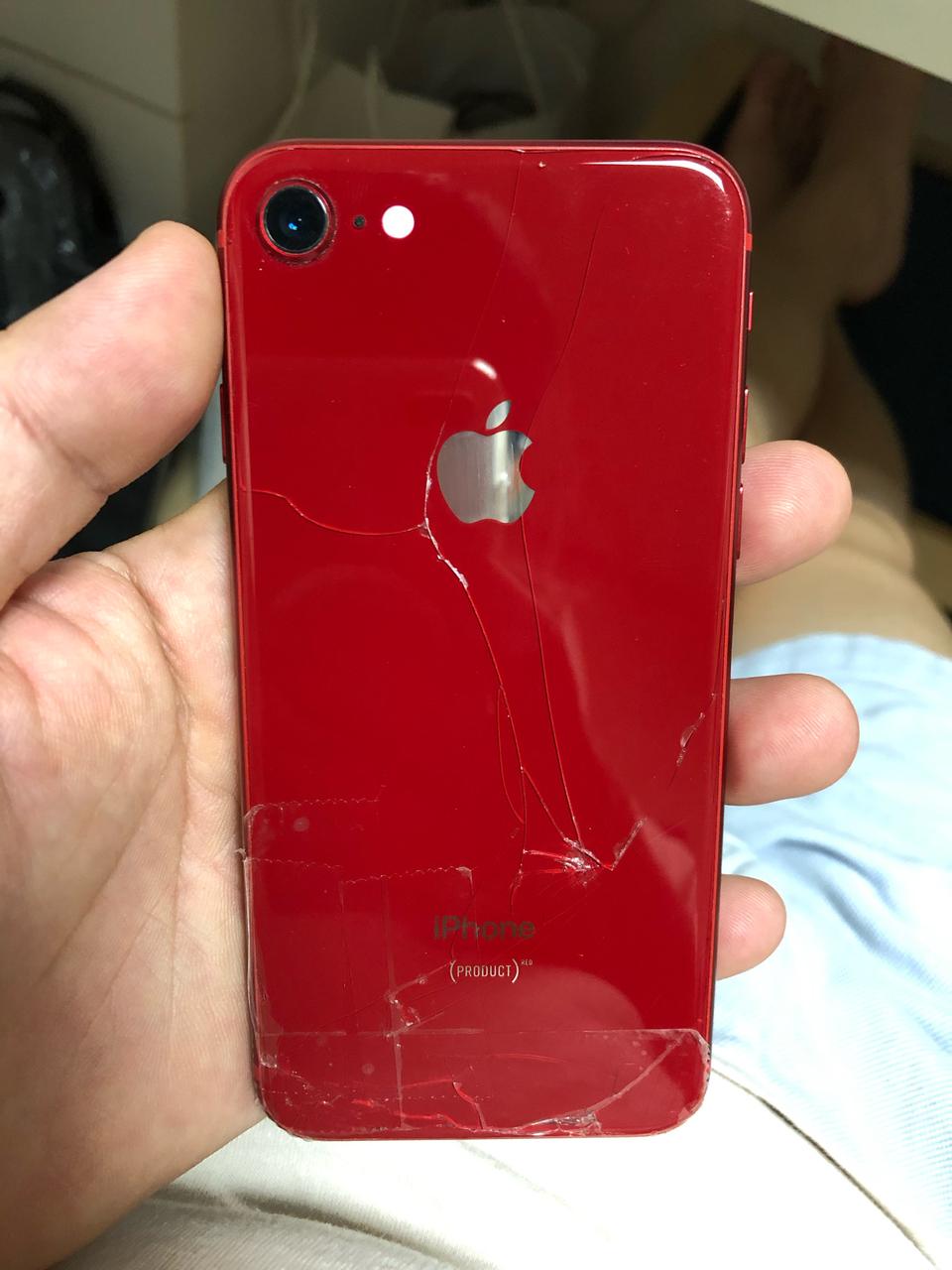 애플 아이폰 8 256GB 프로덕트 레드 국내정발 자급제 공기계 부품용