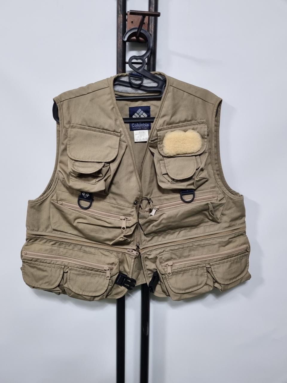 컬럼비아 계류낚시용(플라이 루어) 조끼 새제품 L