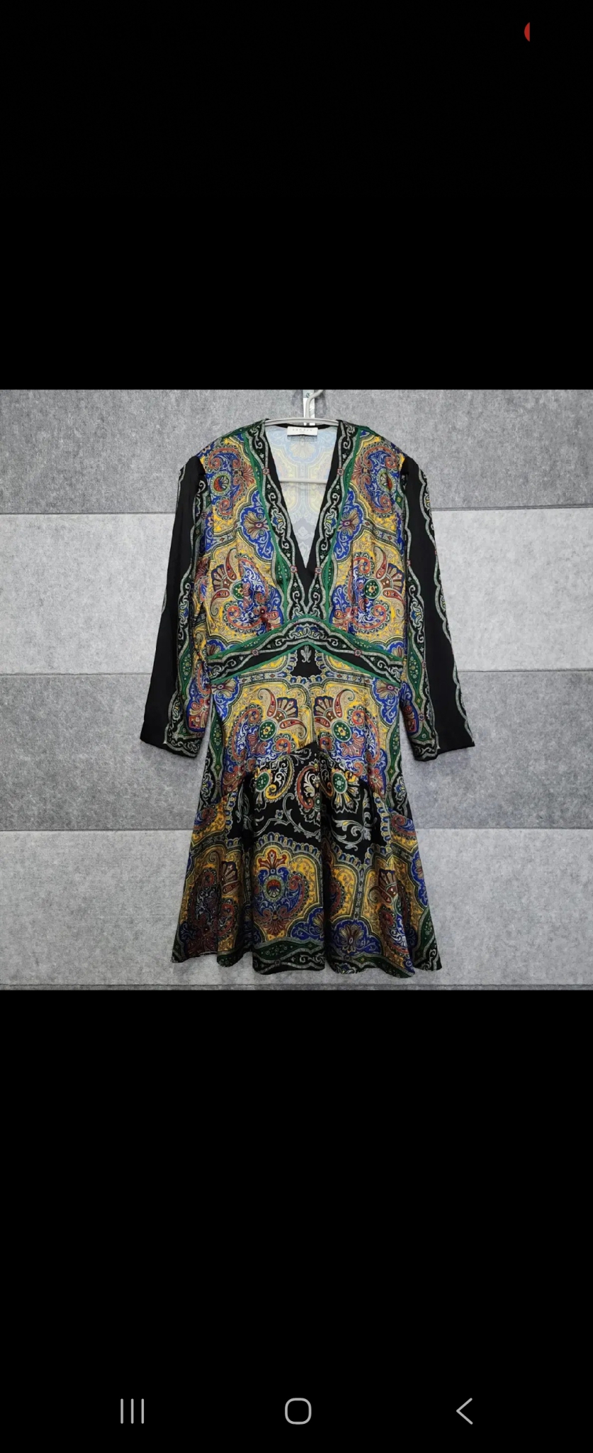 산드로 페이즐리 원피스(고급)