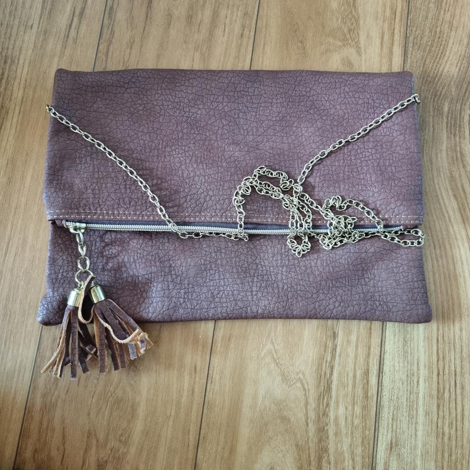 브라운 클러치 가방