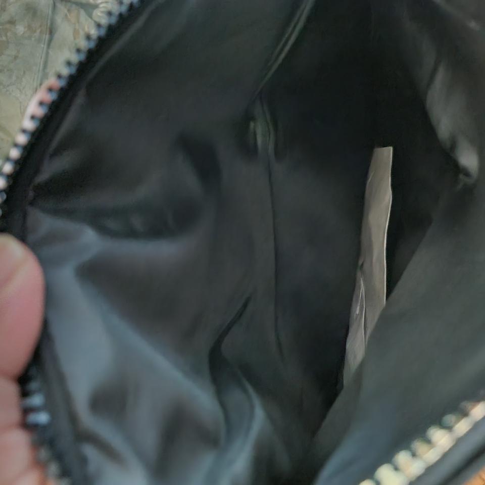 레오파드 패턴 클러치백