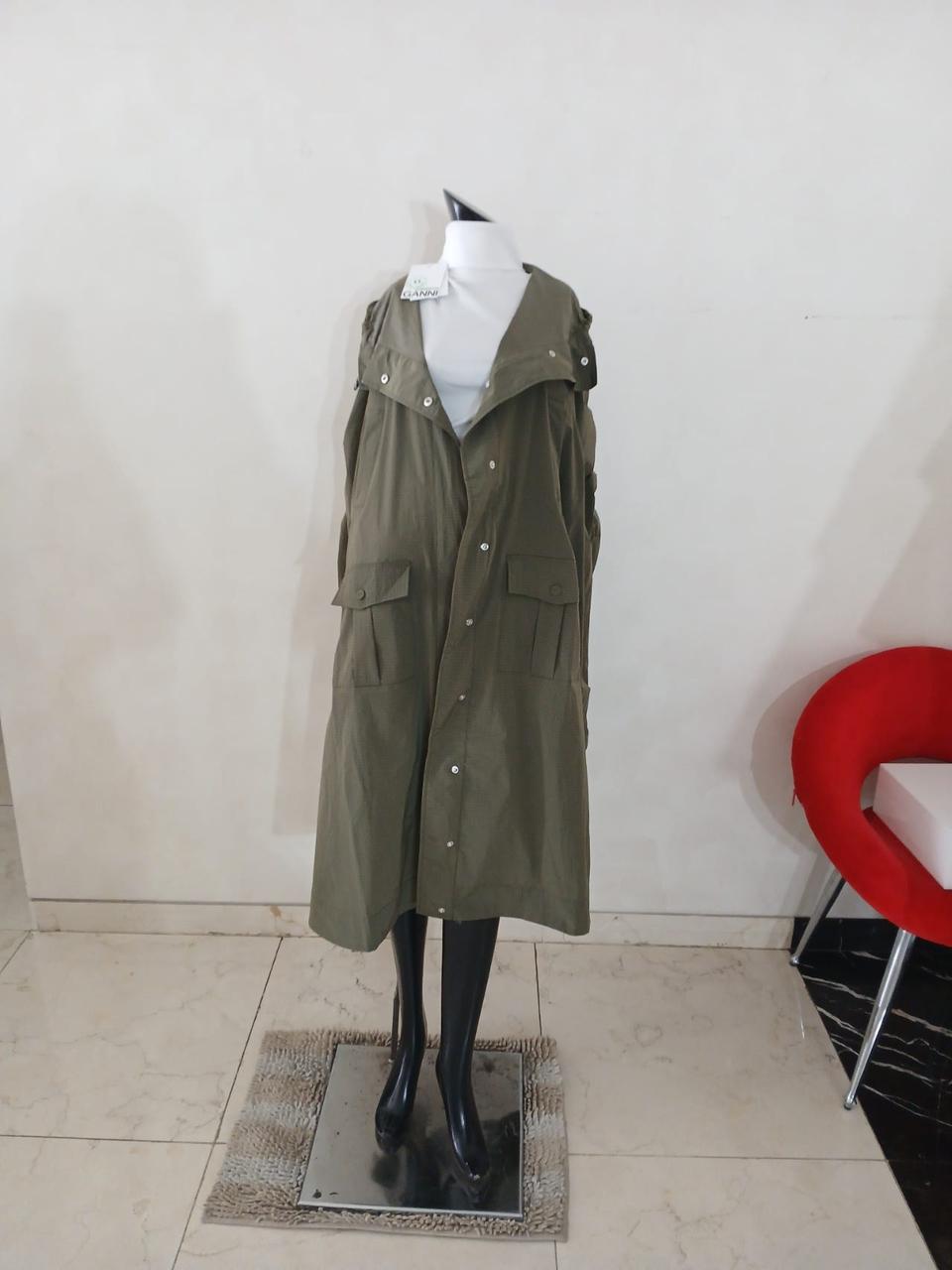 (새상품) 가니 케이프형 오버핏 롱자켓 55~66