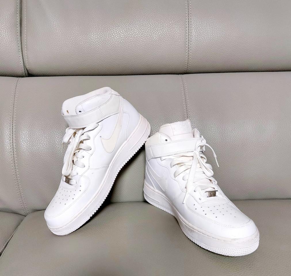 새제품급/나이키 에어포스 미드1 280 화이트