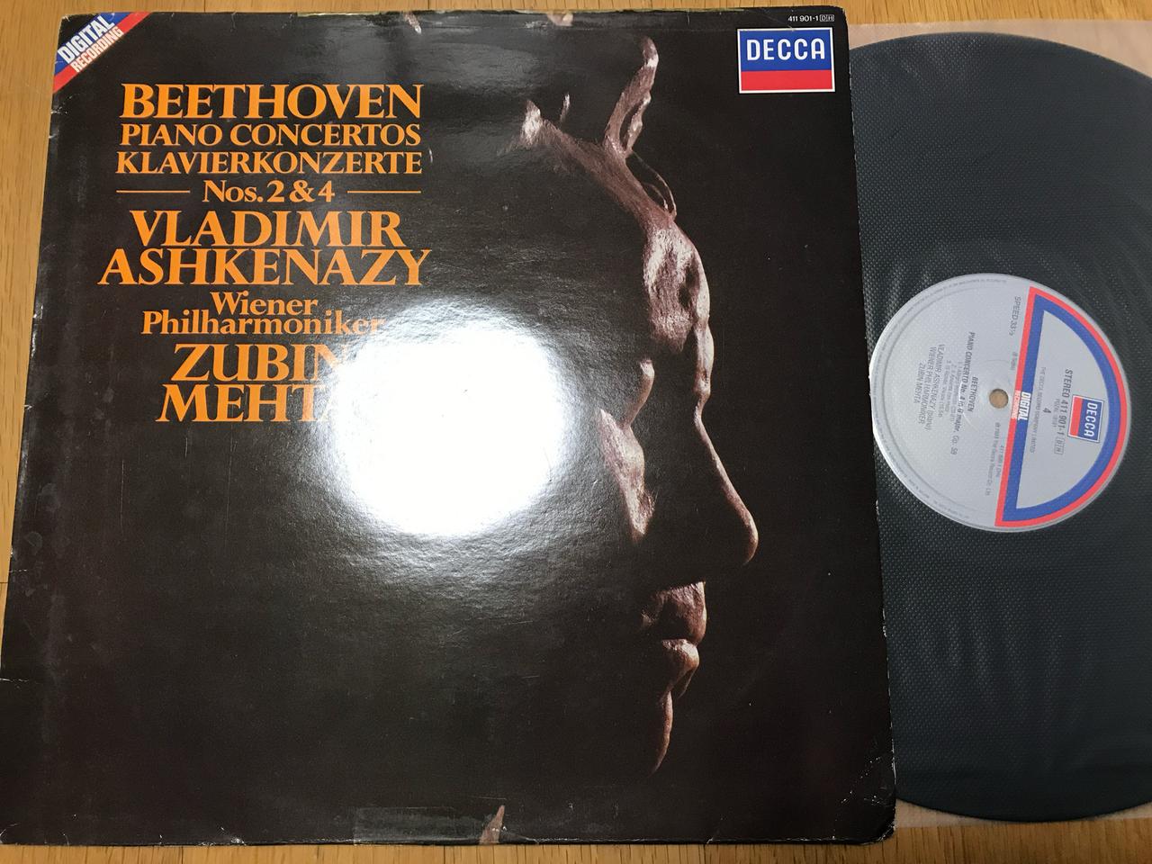 초반LP 아쉬케나지 - 베토벤 피아노협주곡 2&4