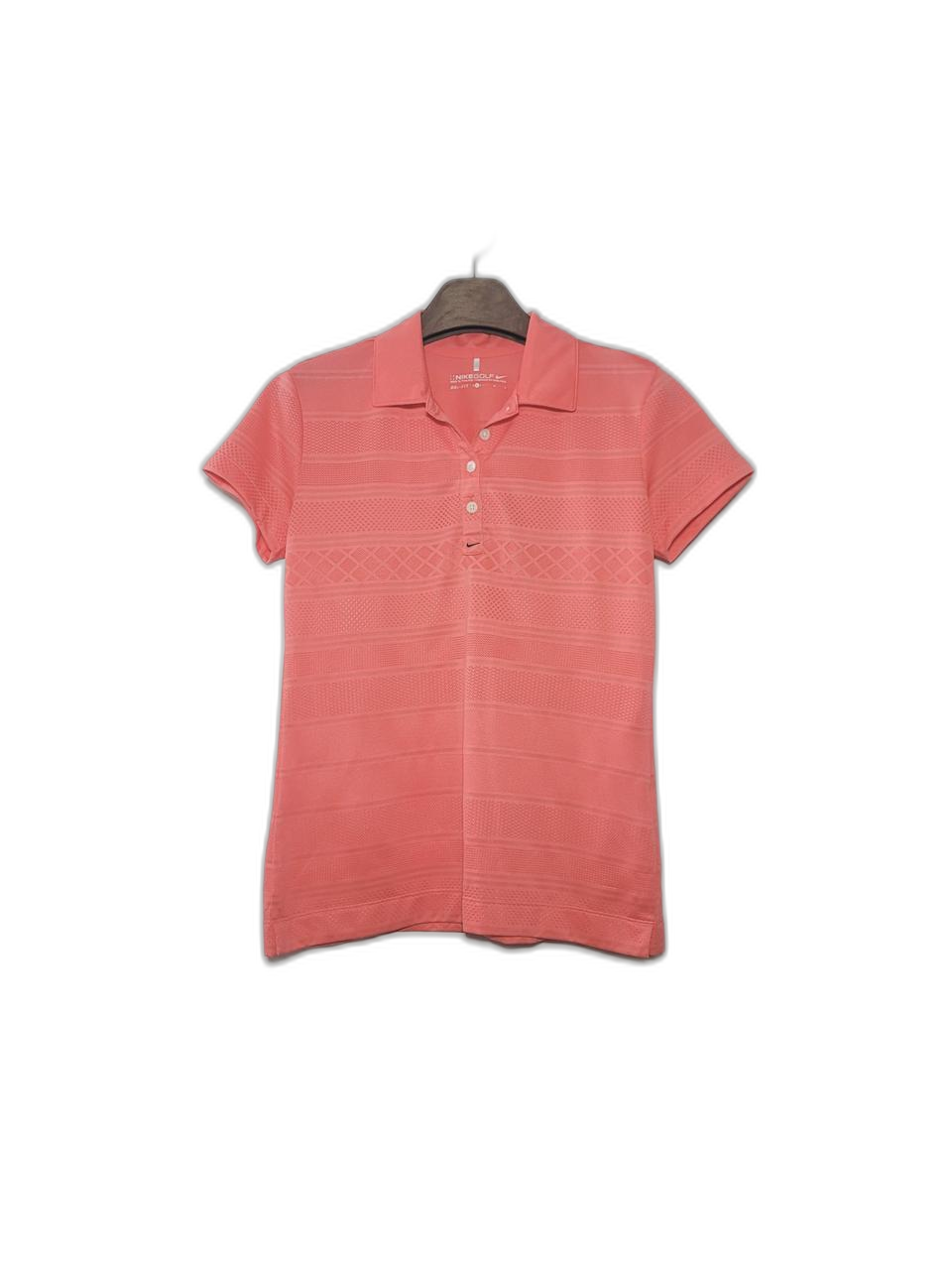 NIKE GOLF 나이키골프 여성 기능성 반팔카라티(주황)