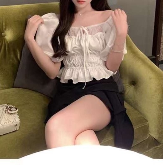 온오프 블라우스