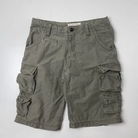 [택포] M.P.BOY 카고 반바지 카키 L