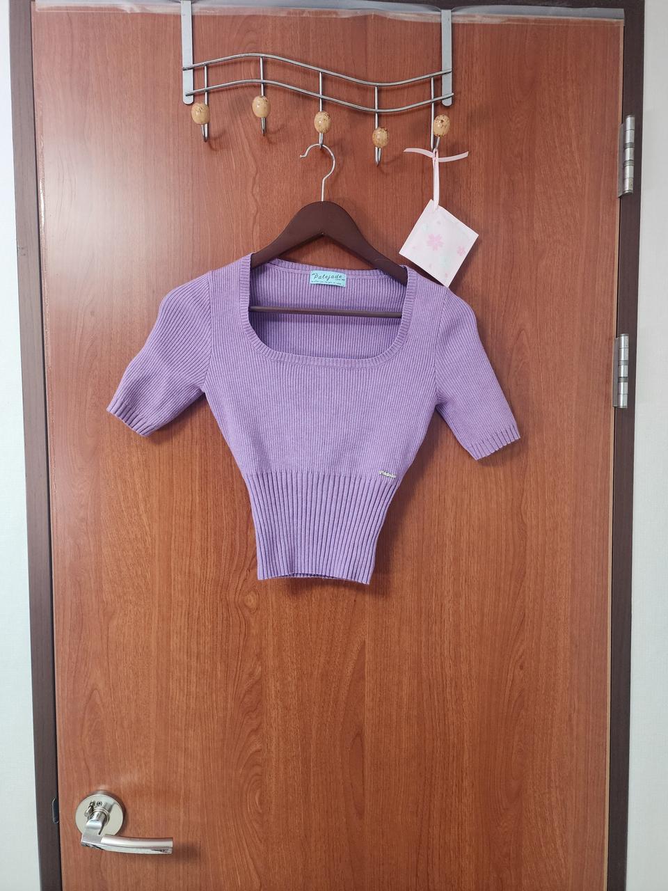 Palelade 퍼플 니트 Free