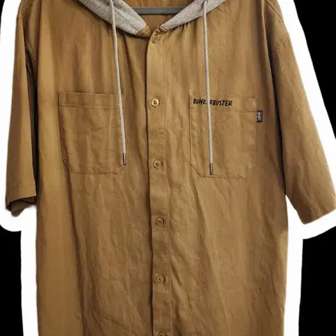 벙커버스터 어드밋 오바핏 후드셔츠 100