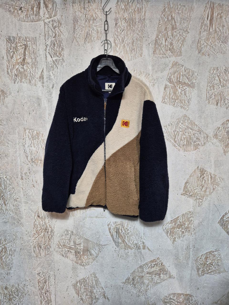 코닥 남성 뽀글이 후리스 자켓