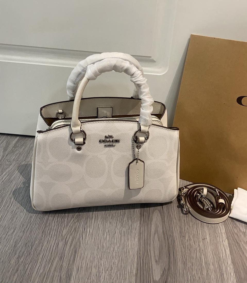 [코치] 사바나 캐리올 스몰 토트백 CAL53