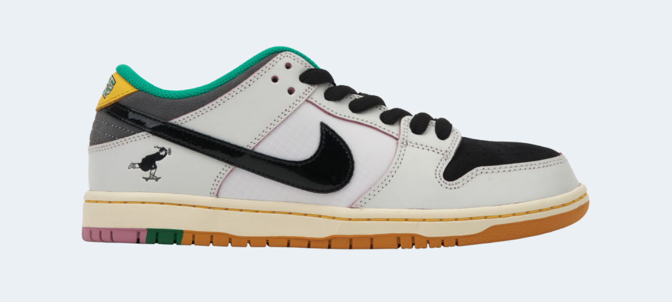 나이키 한정 블루 화이트 색상