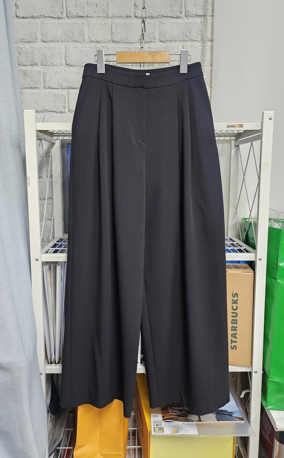 산드로 여성바지 26 봄~여름 와이드팬츠 WL24