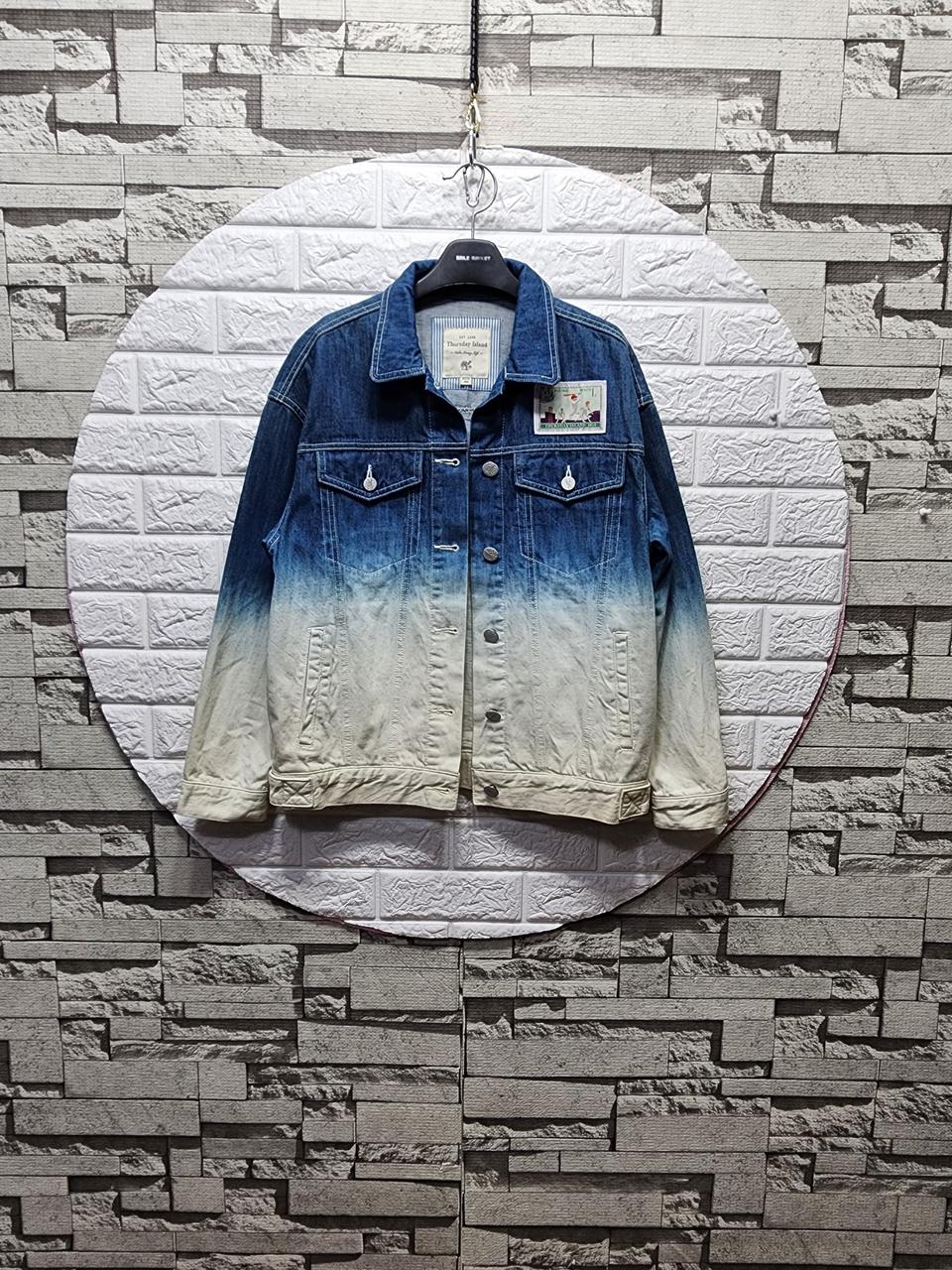 써스데이아일랜드 청자켓 S