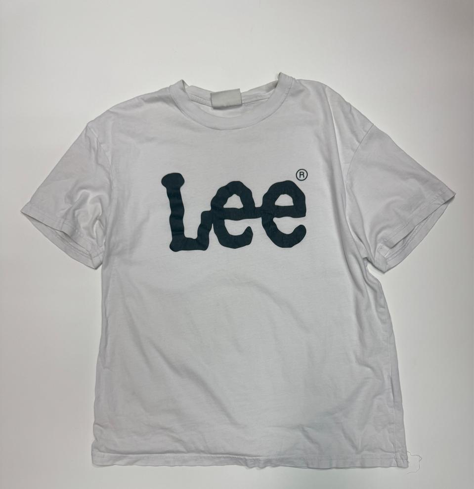 여성 23시즌 Lee 빅 스펠로고 반팔 티셔츠
