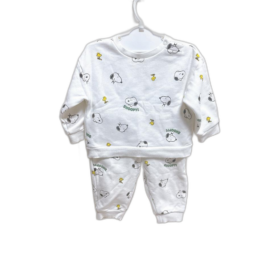 아기옷 상하세트 탑텐키즈 아기옷80 스누피옷