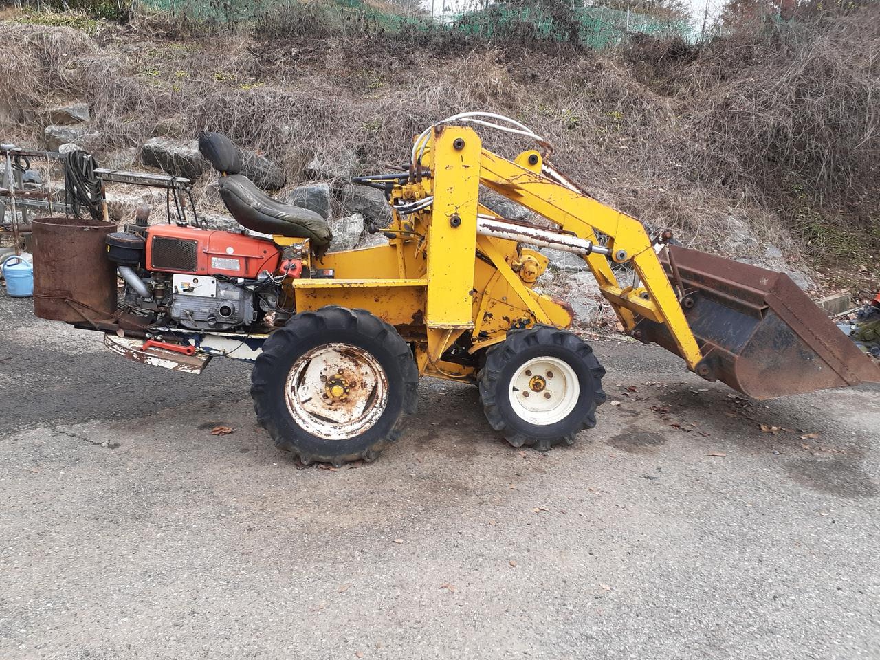 경운기 로다 로더 키시동  안산 사사동