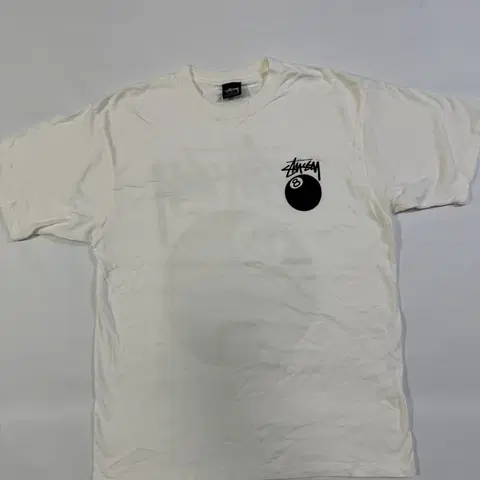 스투시 8볼 반팔 티셔츠(L사이즈)