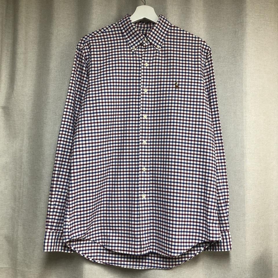 Polo Ralph Lauren 클래식 체크 옥스포드 셔츠 (M)