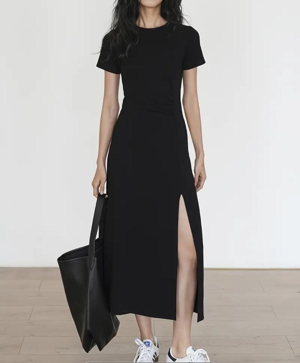 트임 롱 원피스