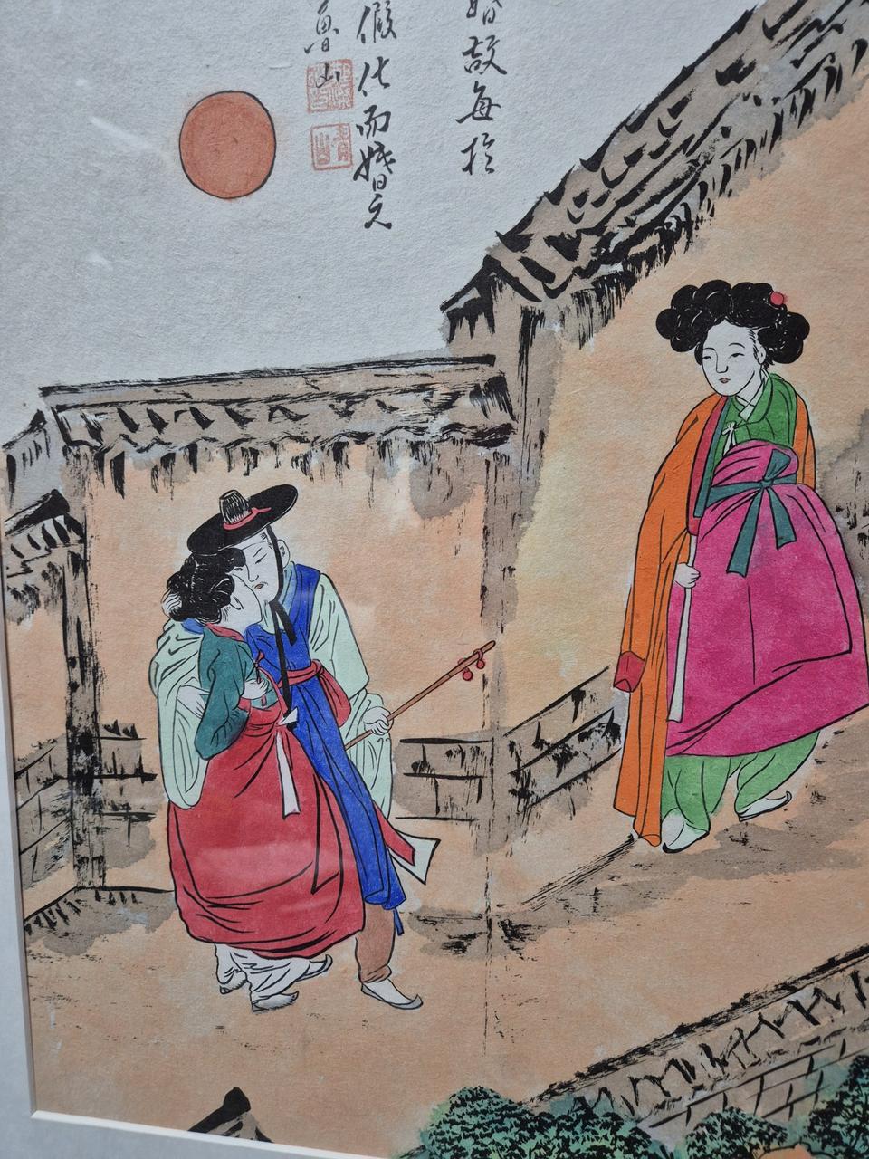 옛날그림(노산작)