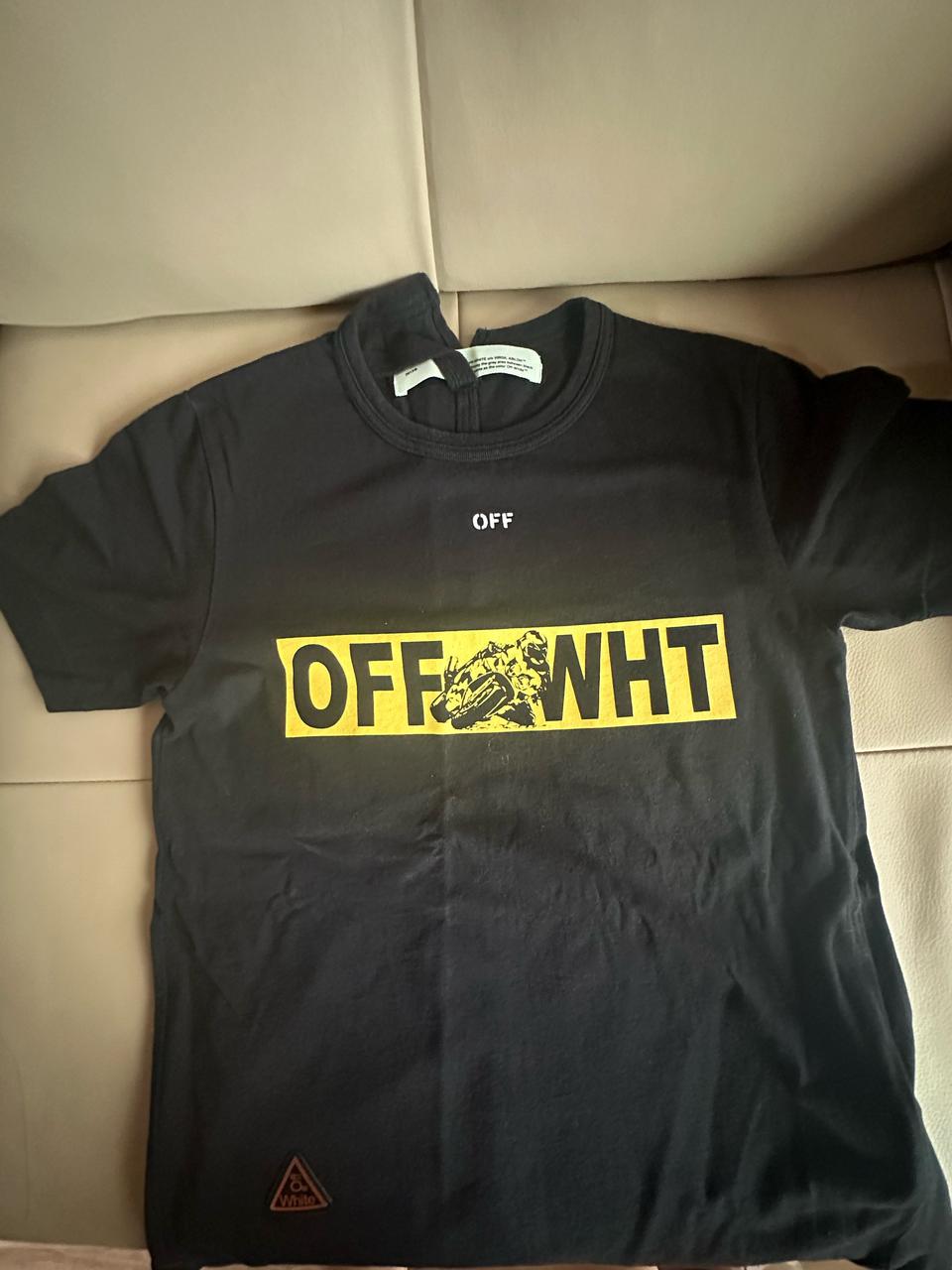 Off-White 오프화이트 블랙 티셔츠