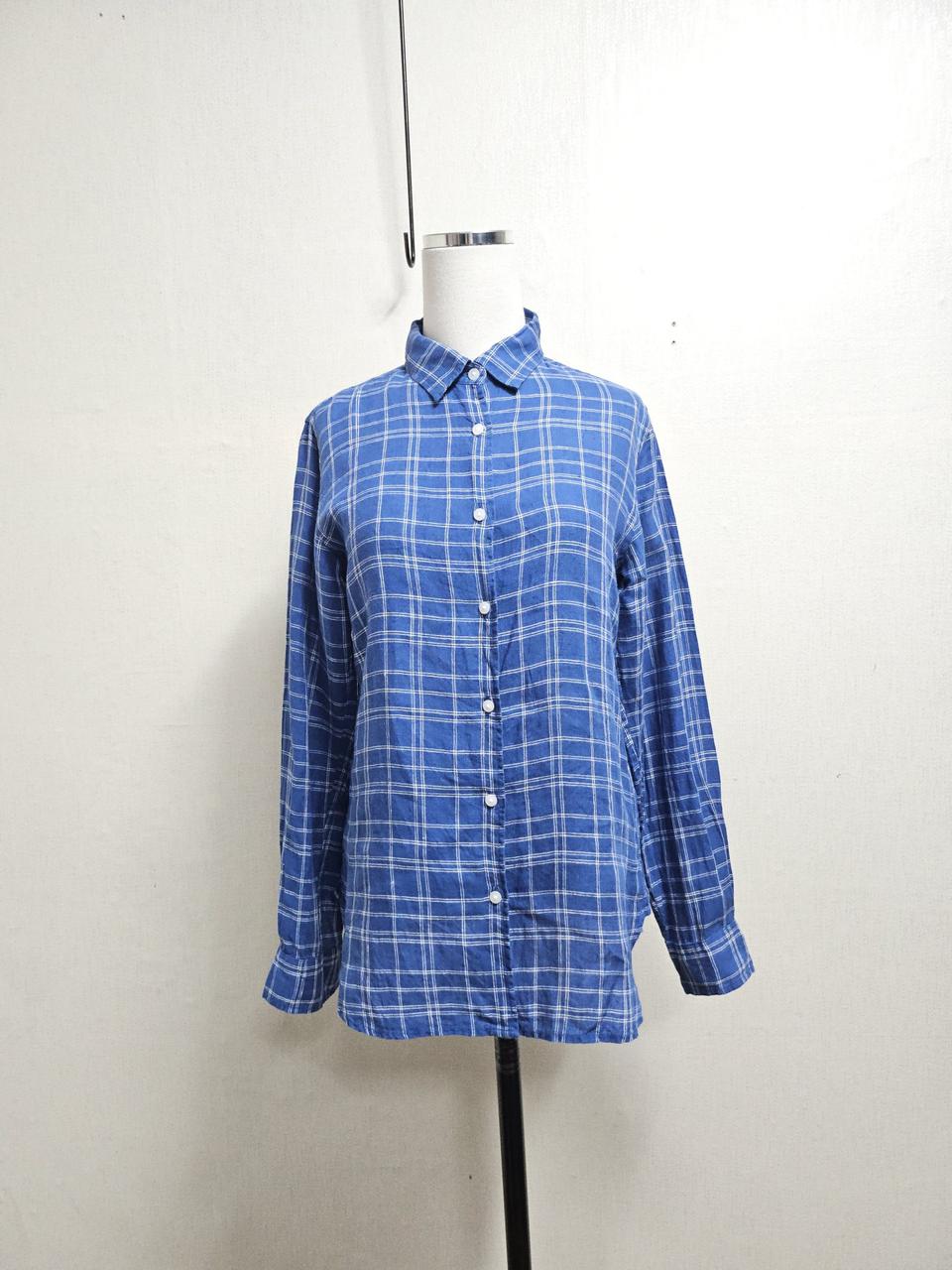 일본빈티지 유니클로 린넨셔츠 55적당