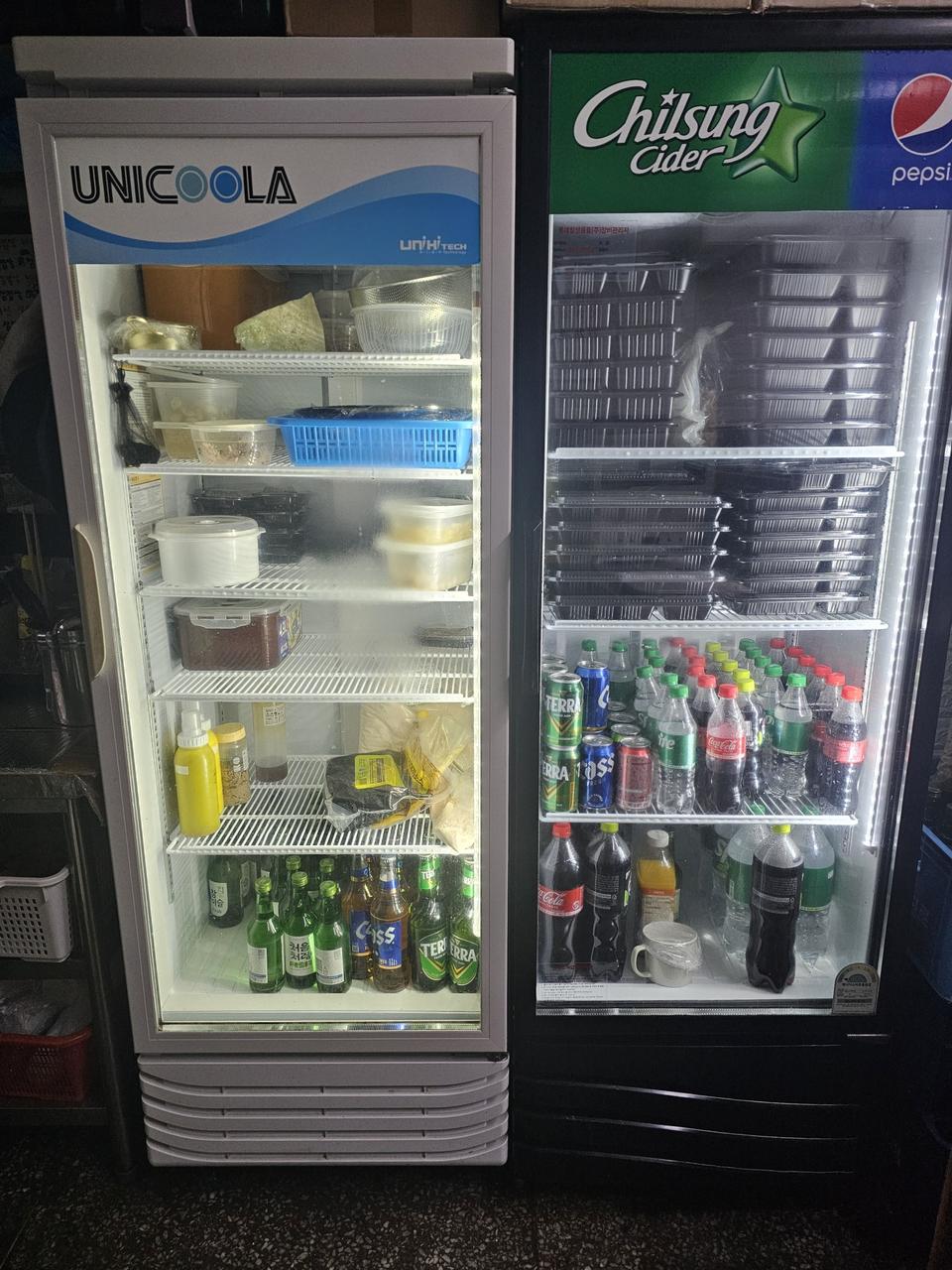 업소용 음료냉장고