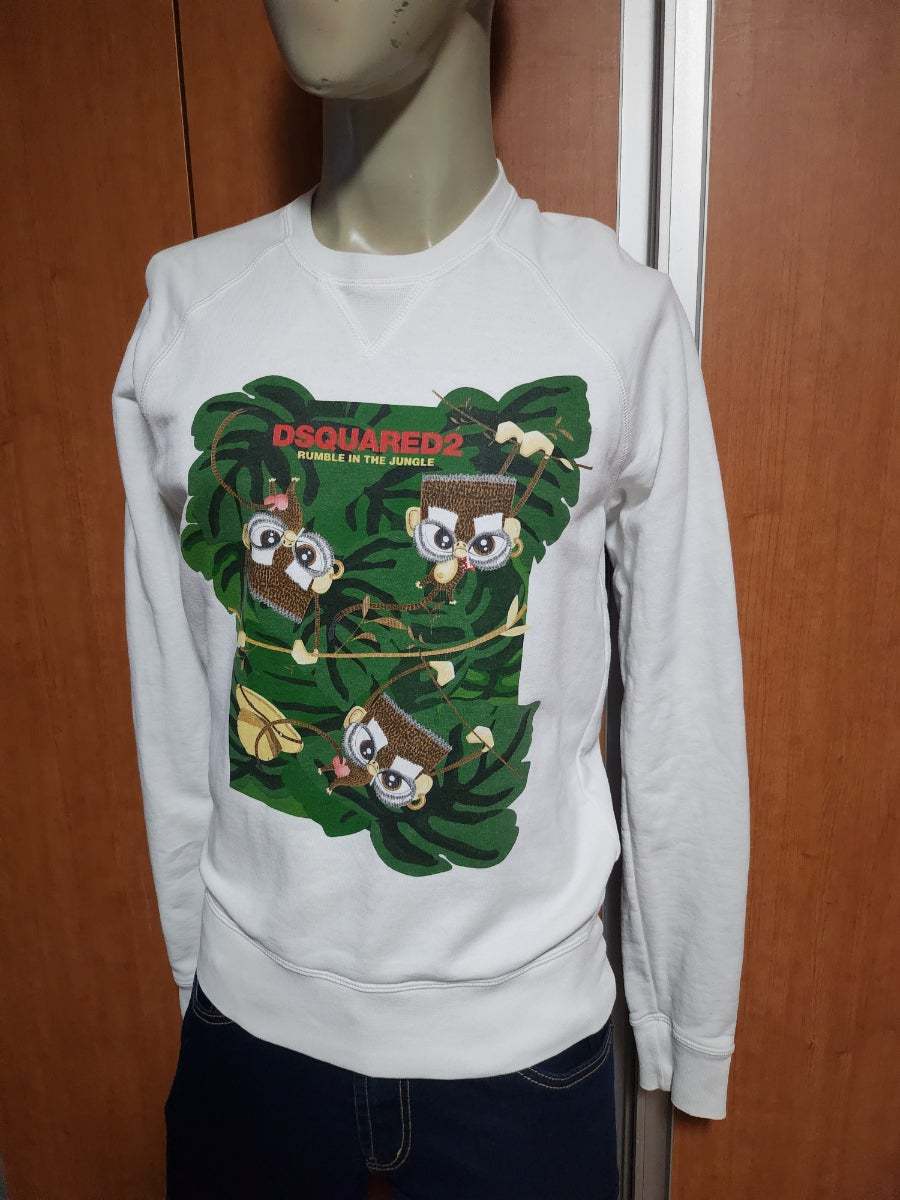 DSQUARED2디스퀘어드2라운드넥긴팔S 입니다만90에서95정도