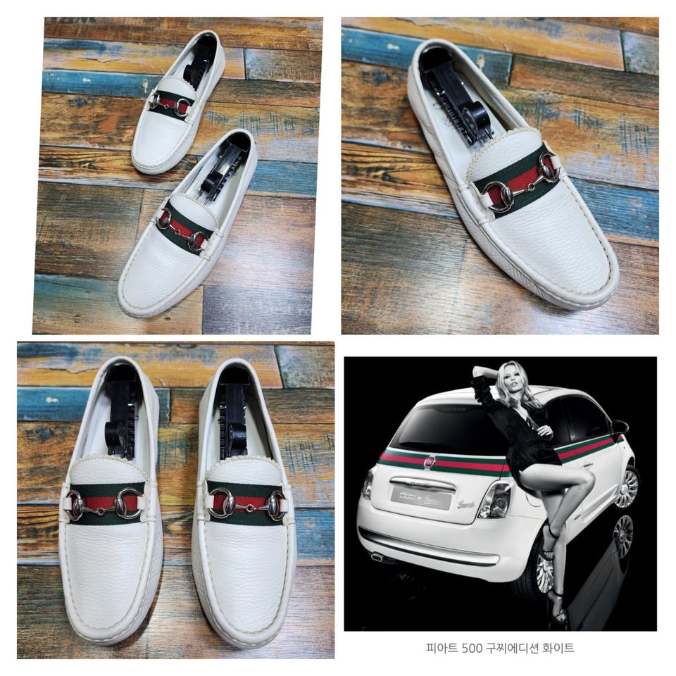 (정품) 구찌 x 피아트 콜라보 여성 드라이빙 슈즈 / 36 (230)