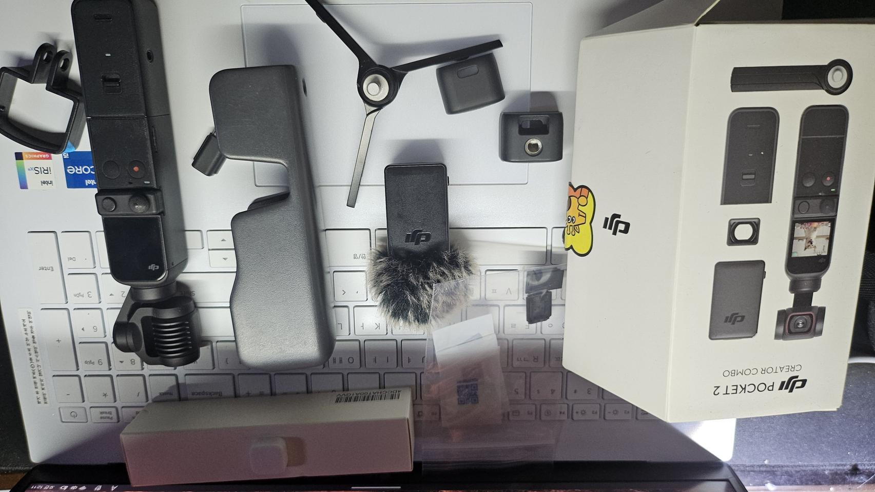 DJI 오즈모 Pocket 2 Creator 실사용이 짧아서