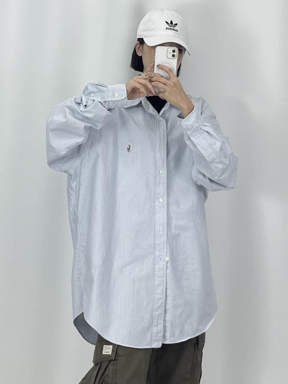 [3XL]POLO폴로 멀티포니 스카이 스트라이프 셔츠 CK9578